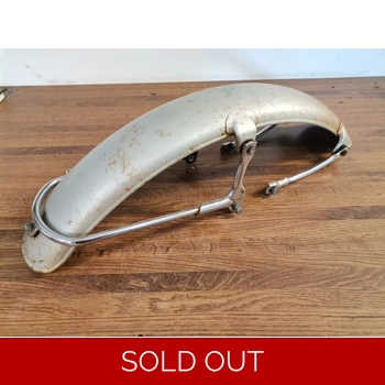 1968-73 Yamaha CT1 CT2 CT3 DT1 DT2 RT1 RT2 Front Fender with Stays 214-21512-00-93 214-21510-00-35